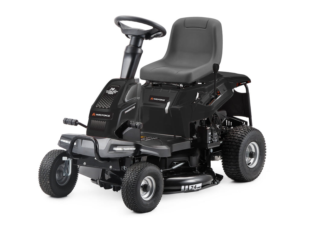 Cortacésped de gasolina Yard Force de 30 pulgadas y 352 cc con una sola cuchilla y arranque eléctrico