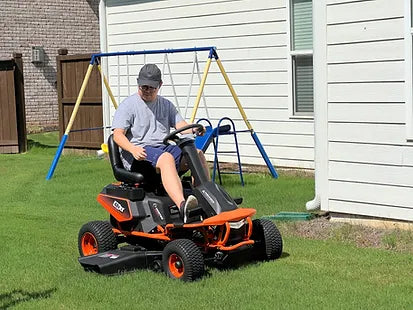 YF48vRX 38 inch 48v Battery-Powered Riding Lawn Mower image 2