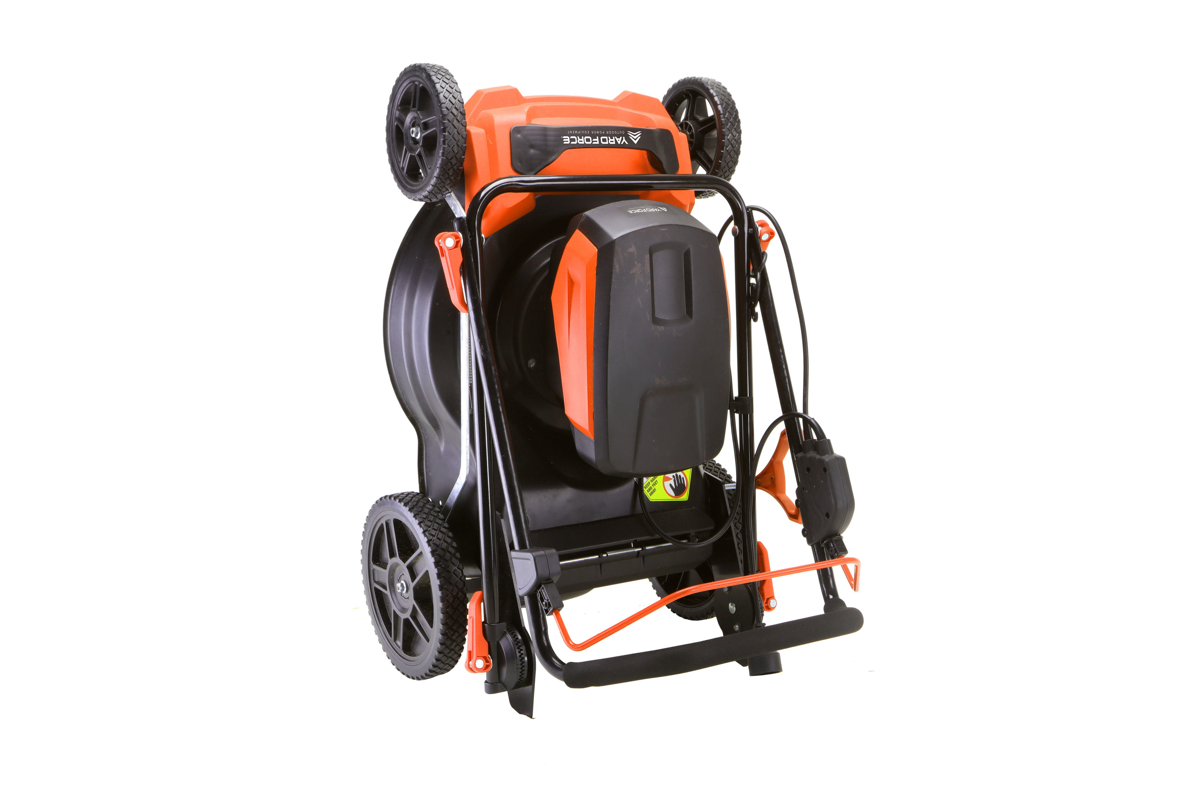 YF1518-3N1 18 in. 15-Amp Corded Electric 3-in-1 Walk-Behind Lawn Mower with Vertical Storage image 4