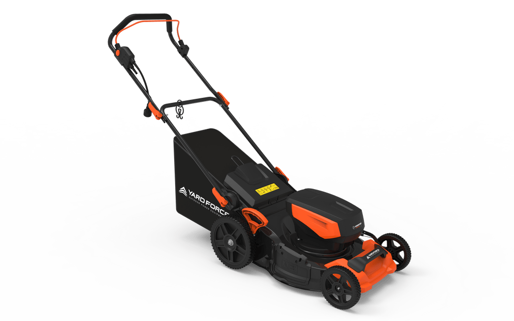 YF1518-3N1 18 in. 15-Amp Corded Electric 3-in-1 Walk-Behind Lawn Mower with Vertical Storage image 1