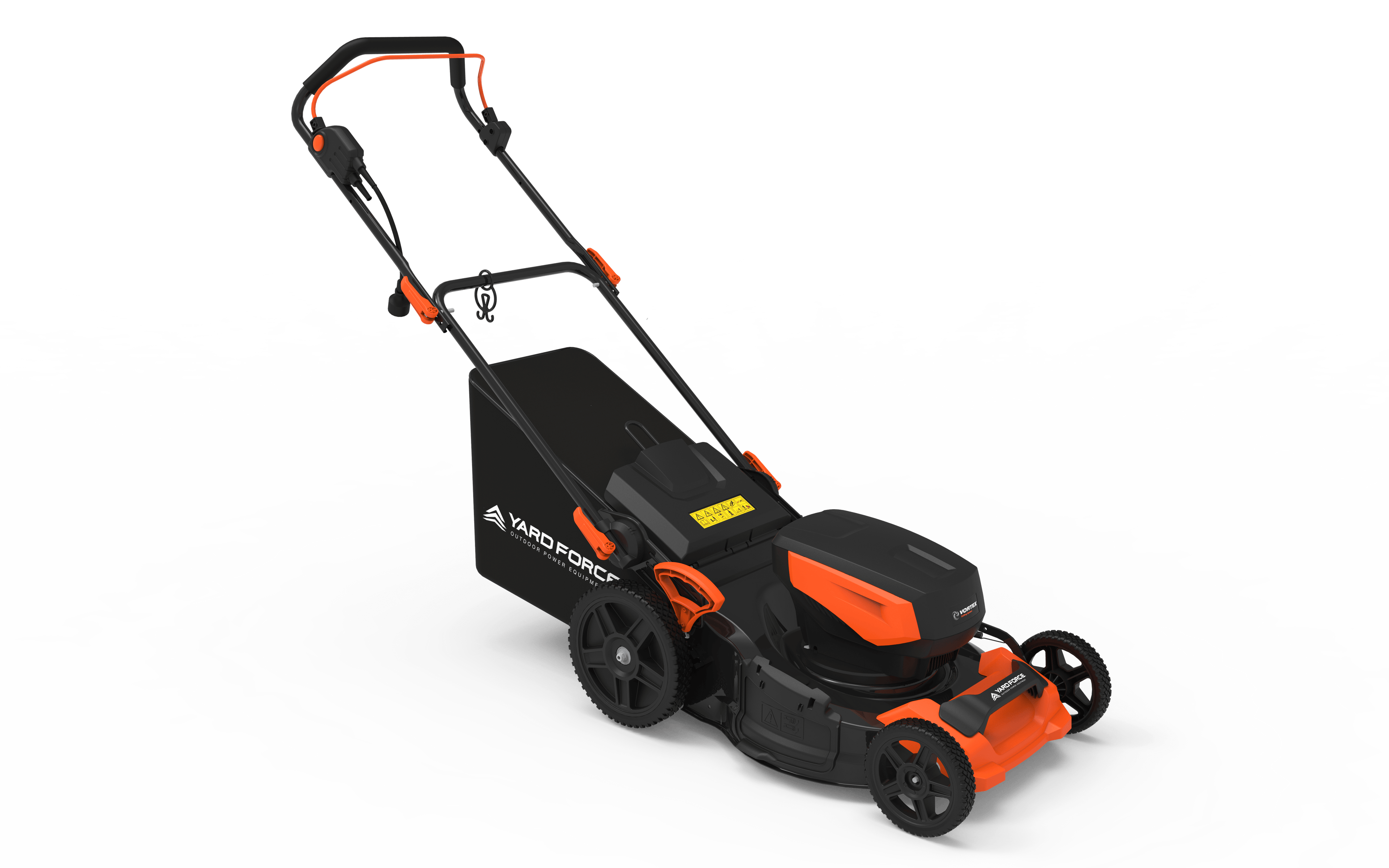 YF1518-3N1 18 in. 15-Amp Corded Electric 3-in-1 Walk-Behind Lawn Mower with Vertical Storage image 1