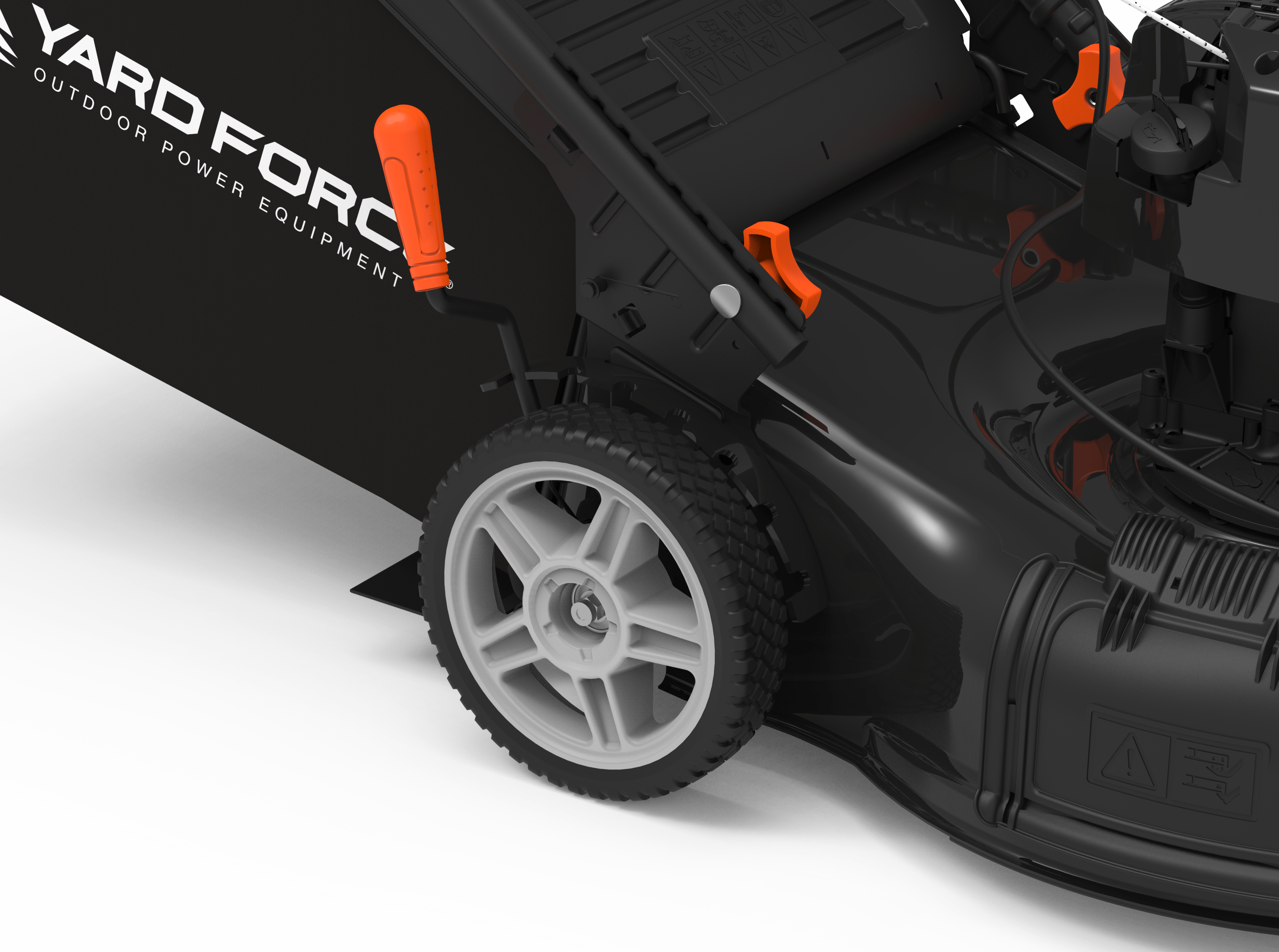 YF22-3N1SPF 22" 3-in-1 Self-Propelled FWD Gas Mower image 5