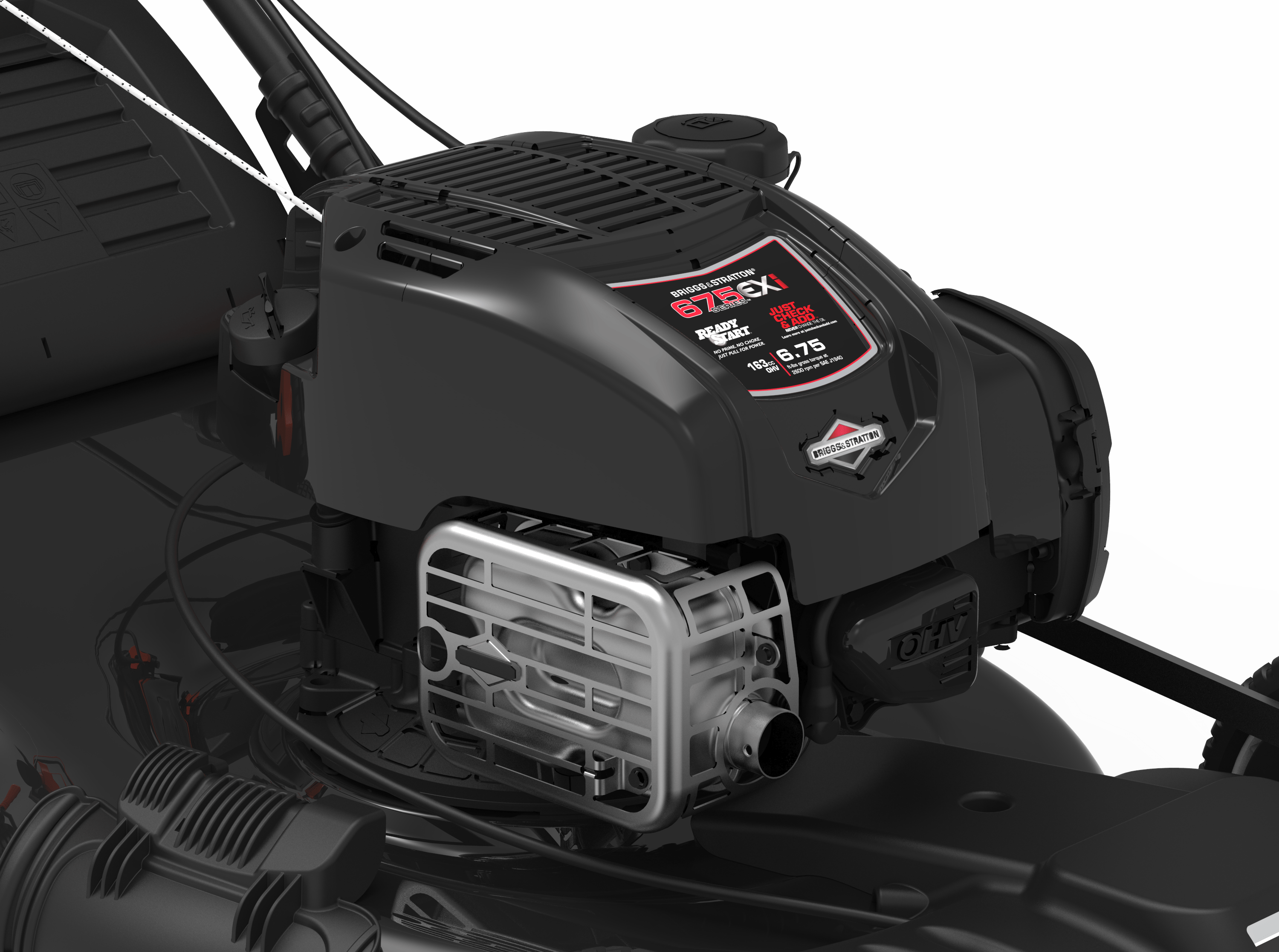 YF22-3N1SPF 22" 3-in-1 Self-Propelled FWD Gas Mower image 2