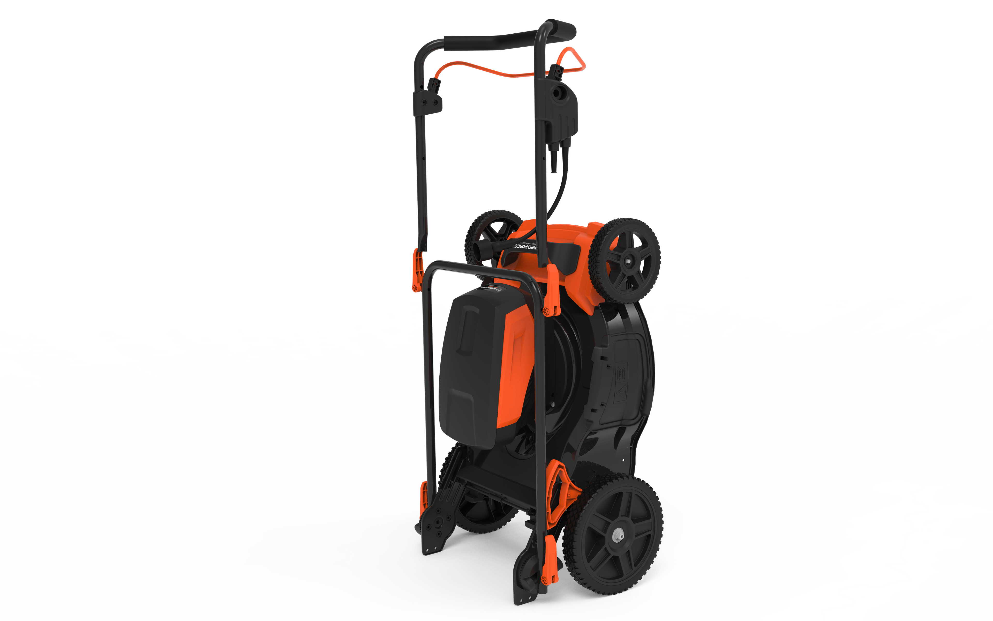 YF1518-3N1 18 in. 15-Amp Corded Electric 3-in-1 Walk-Behind Lawn Mower with Vertical Storage image 3