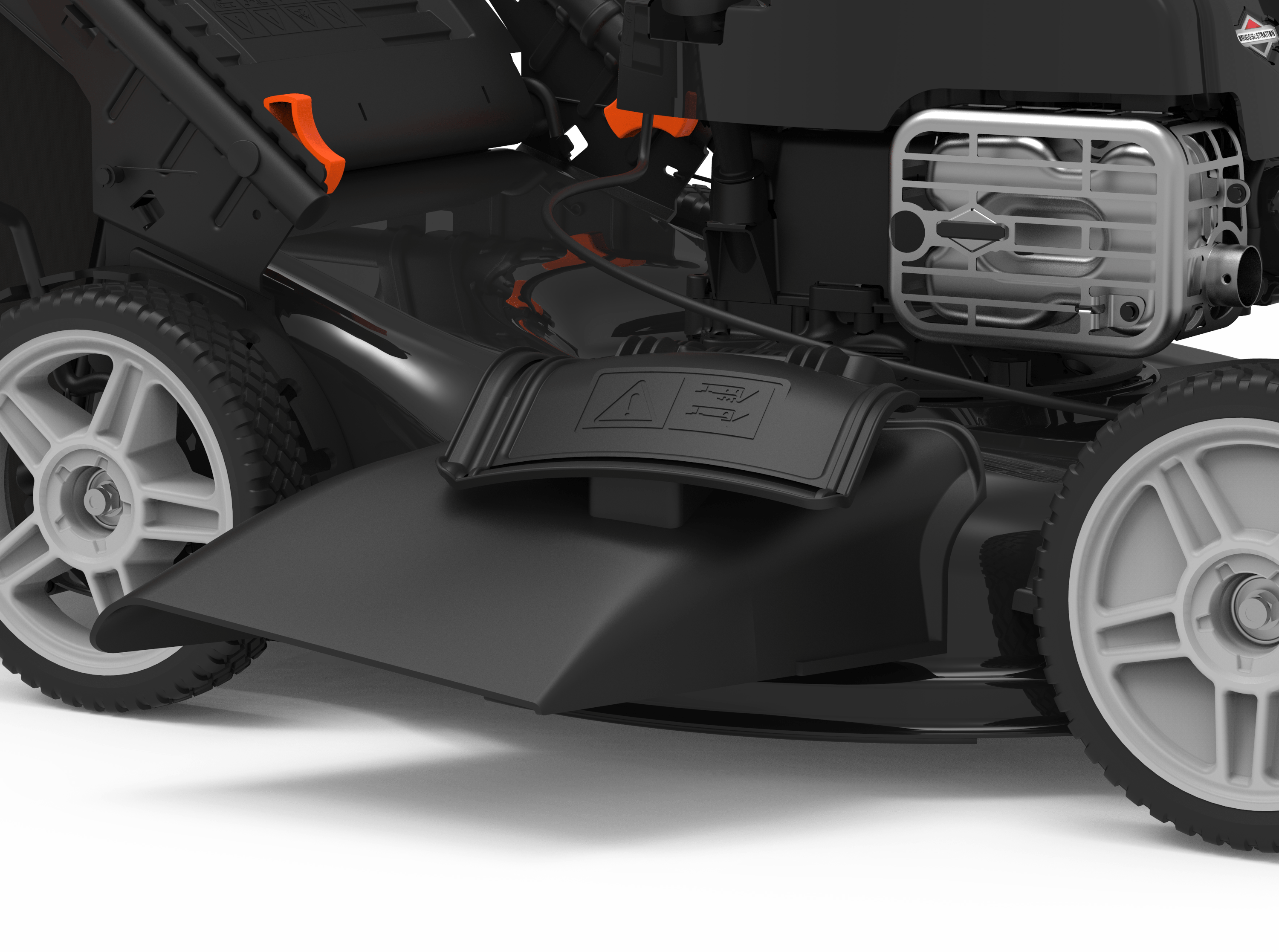 YF22-3N1SPF 22" 3-in-1 Self-Propelled FWD Gas Mower image 4
