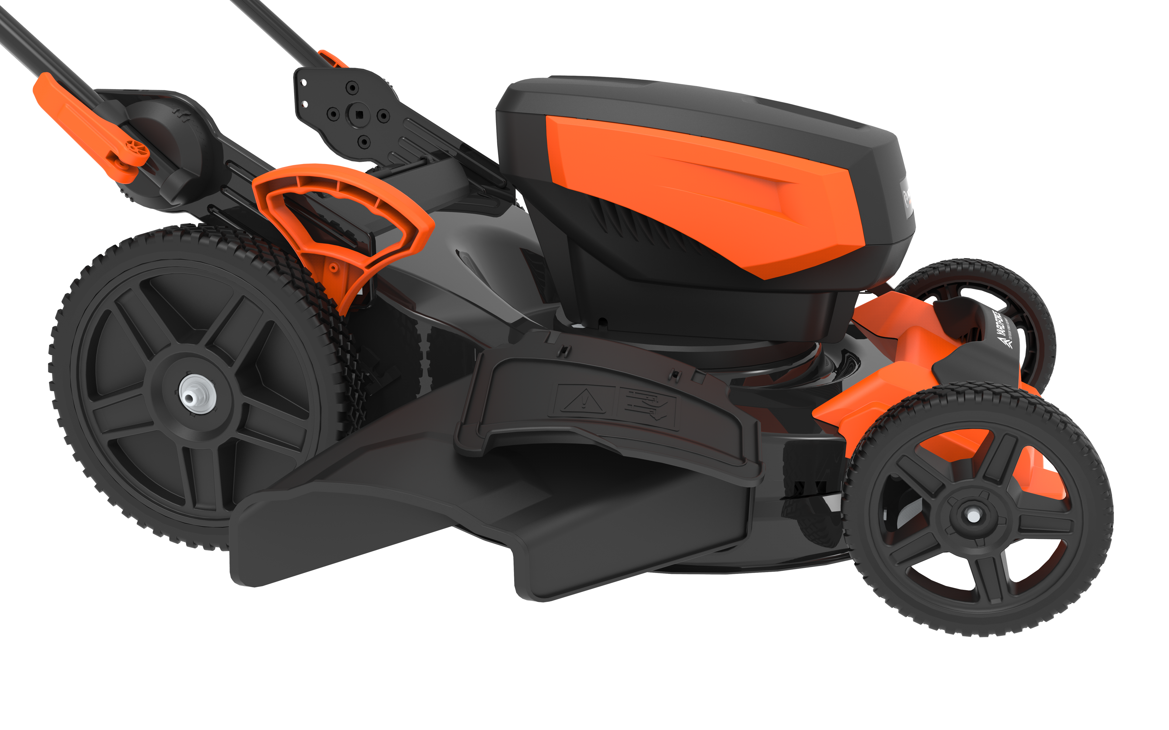 YF1518-3N1 18 in. 15-Amp Corded Electric 3-in-1 Walk-Behind Lawn Mower with Vertical Storage image 2