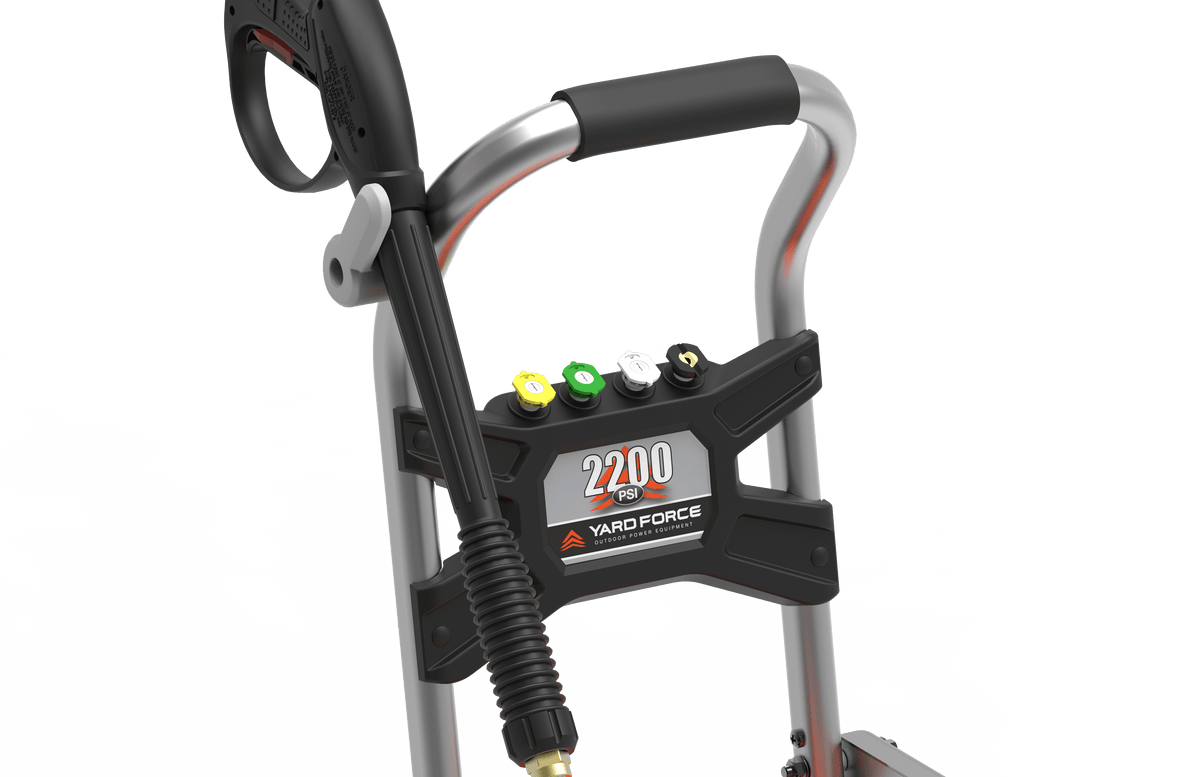 Yard Force Max 2500 PSI 1.25 GPM Electric Pressure Washer with Yard Force Max 2500 PSI 1.25 GPM Electric Pressure Washer with