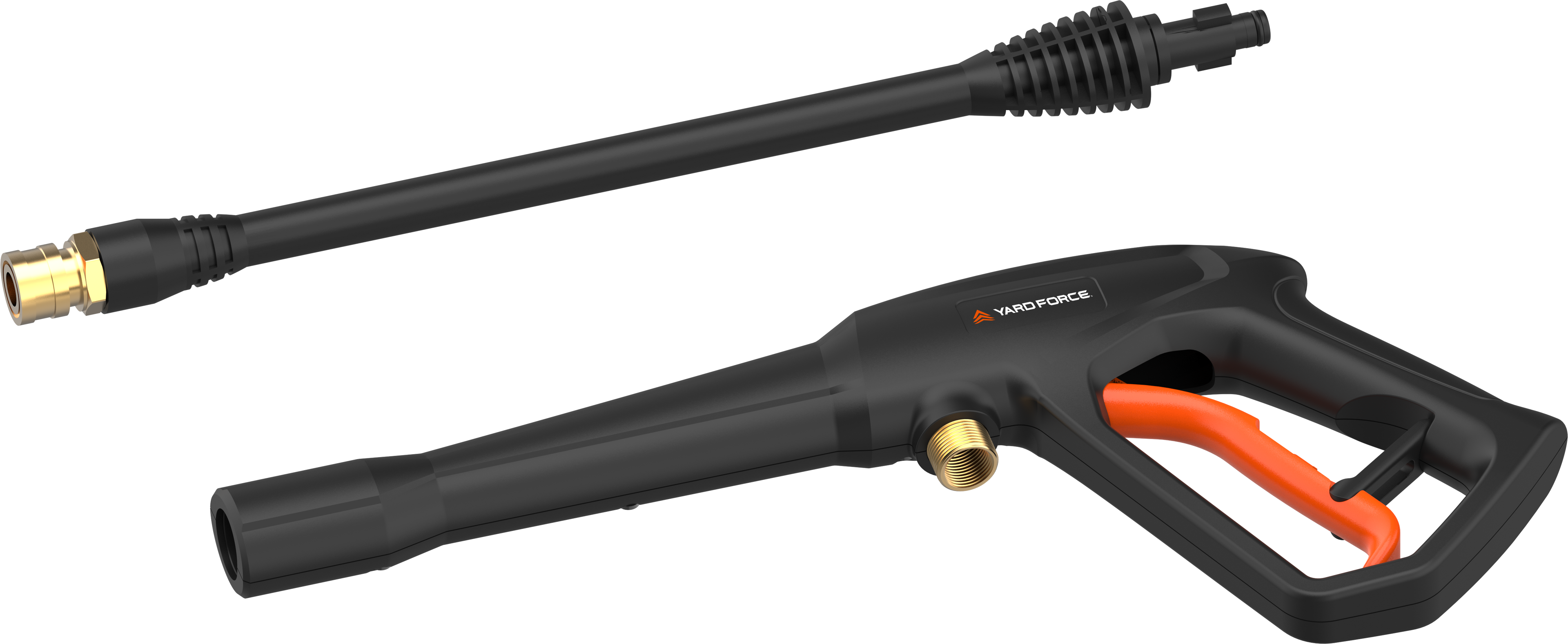 Yard Force YF1800 Electric Pressure Washer, 1800 PSI 1.2 GPM, 13 Amp, with Foam Cannon, 15° & Turbo Nozzles, 20 ft Hose